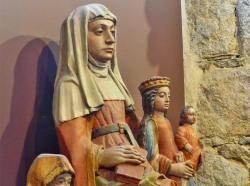 Breton trinity - St. Anne, the Virgin Mary and Jesus. The "Faces of Saint Anne" Exhibition.